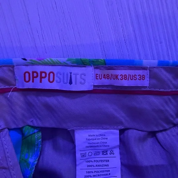 OppoSuit 3 piece Flamingo Print Suit - Picture 10 of 15